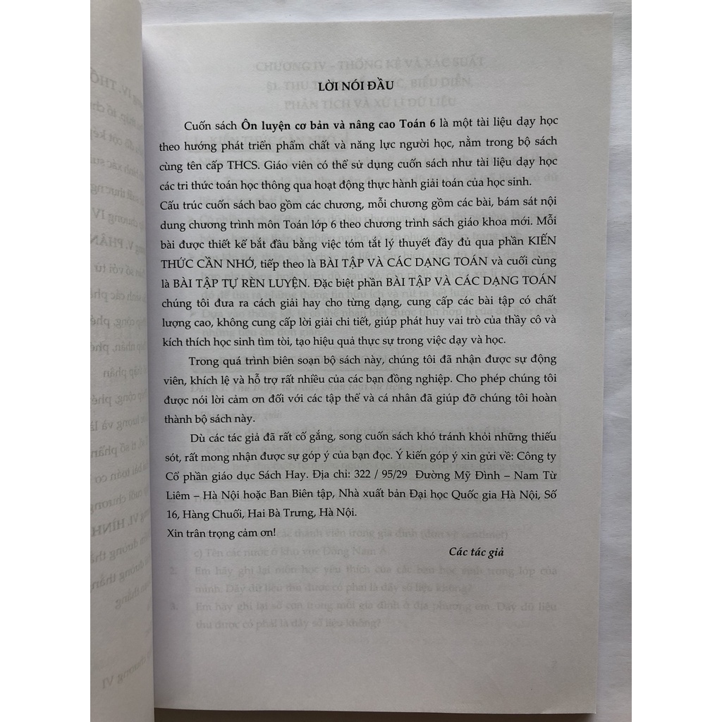 Sách - Ôn luyện cơ bản và nâng cao Toán 6 tập 2