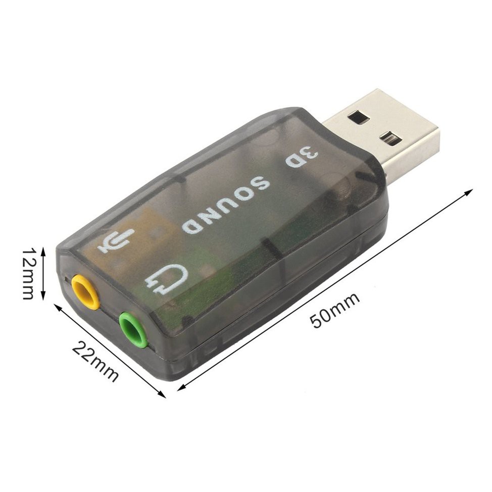 TR &amp;Card USB chuyển đổi âm thanh sang jack 3.5mm