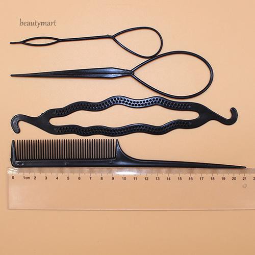 [Hàng mới về] Set 4 dụng cụ tạo kiểu tóc cho nữ