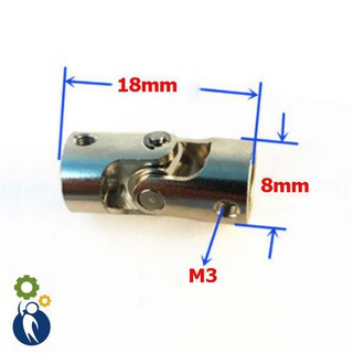 Khớp Nối Các Đăng trục 2.3-2.3mm, cardan Khớp nối trục khuỷu