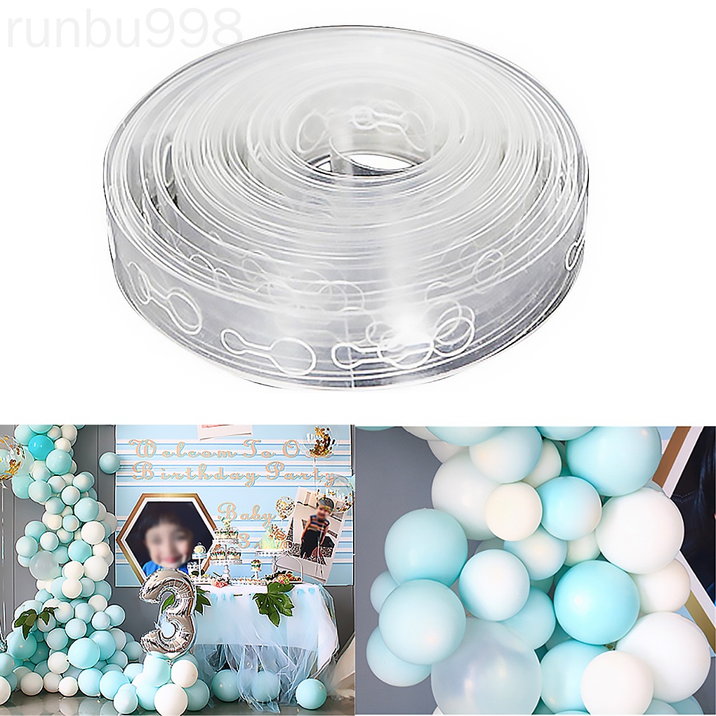 Cuộn Băng Dính Bong Bóng Trong Suốt Dài 5m Dùng Trang Trí Tiệc Cưới / Sinh Nhật / Tiệc Runbu998