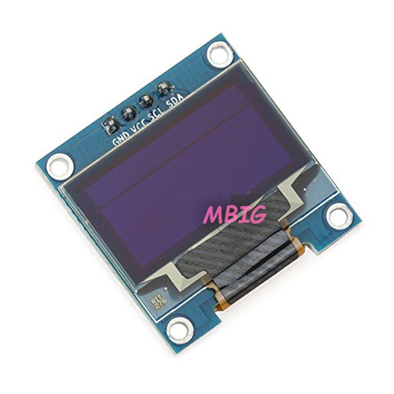 Mô đun màn hình LED LCD OLED màu xanh dương 0.96inch I2C IIC Serial 128x64 dành cho mạch Arduino | WebRaoVat - webraovat.net.vn