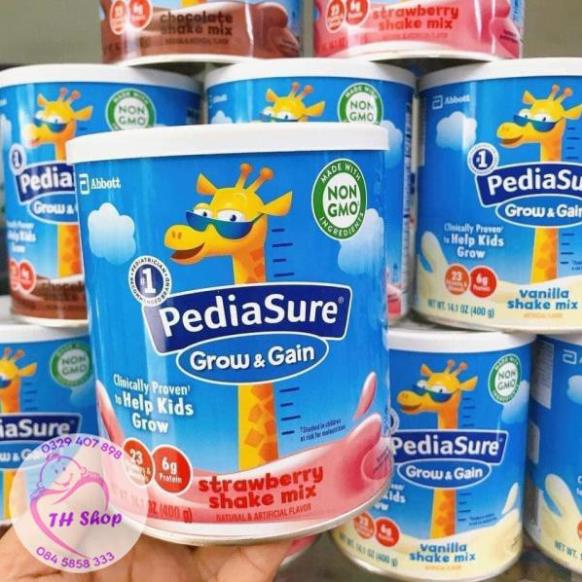 Freeship Sữa Pediasure Grow and Gain - Pediasure Hươu cao cổ 400g Mỹ