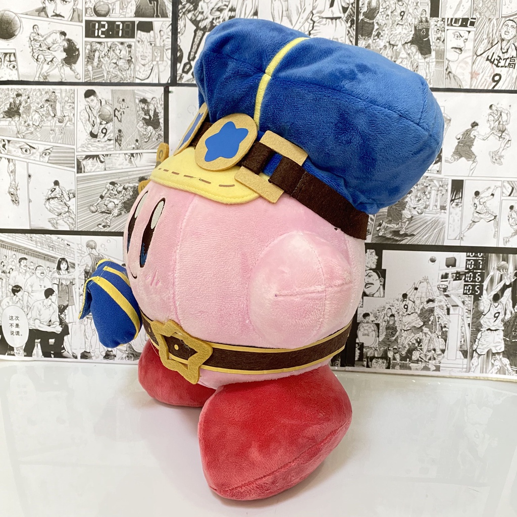 34cm Anime Kids Kirby And The Phantom Of The Gear Gifts Of Plush Toys Around Animation Games Kids Baby Gifts Room Decoration