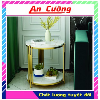 Tab trang trí phòng khách💖𝑭𝑹𝑬𝑬𝑺𝑯𝑰𝑷💖Bàn tab mặt đá để hông sofa sang trọng giá rẻ