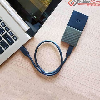 Cáp USB 3.1 Type-C To Type-C Gen 2 dài 45cm hỗ trợ tốc độ 10Gbps