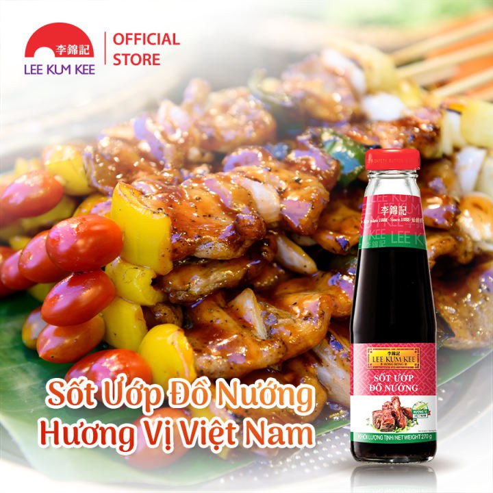 Combo 2 Sốt ướp đồ nướng hương vị Việt Nam Lee Kum Kee 270 g