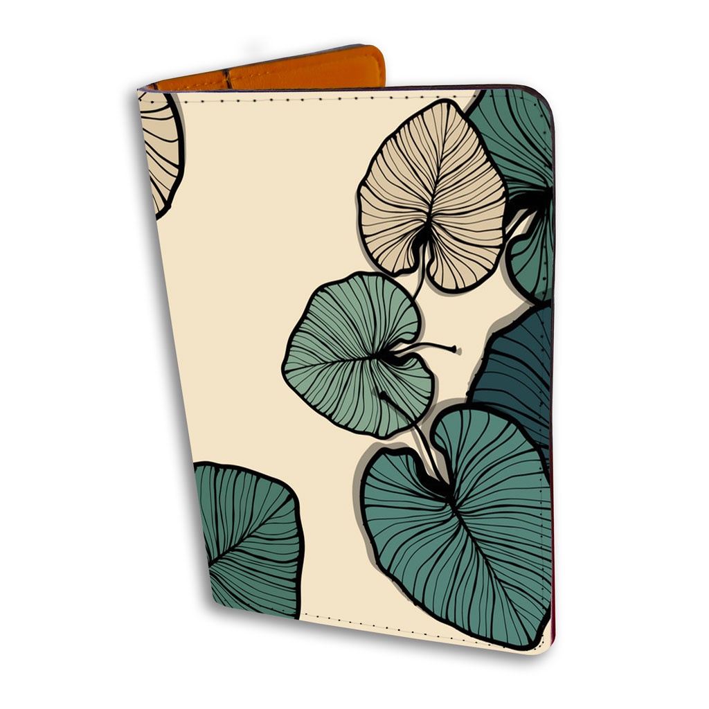 Bao Da Hộ Chiếu - Ví Đựng Passport Du Lịch  - Vintage - Leaf Retro - PPT170 STORMBREAKER