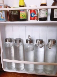 COMBO 10 CHAI THUỶ TINH NẮP DÂY 500ML