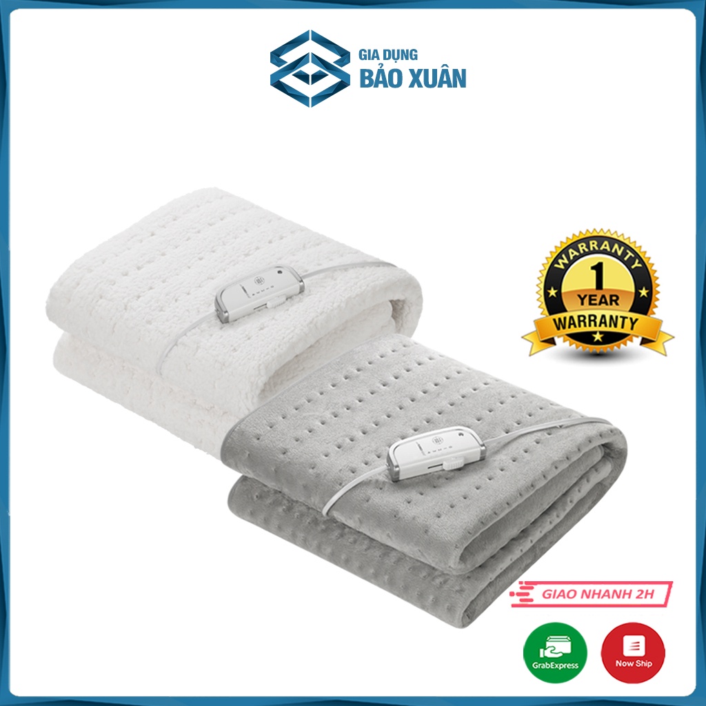 Đệm điện Medisana Nệm sưởi ấm mùa đông chất liệu cotton chăm sóc sức khỏe - Nhập Đức chính hãng