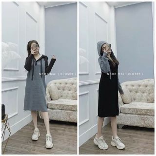 Váy nỉ da cá chất đẹp