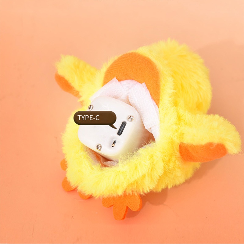 Vịt Nhồi Bông Điện Tử Đồ Chơi Dành Cho Mèo Cưng