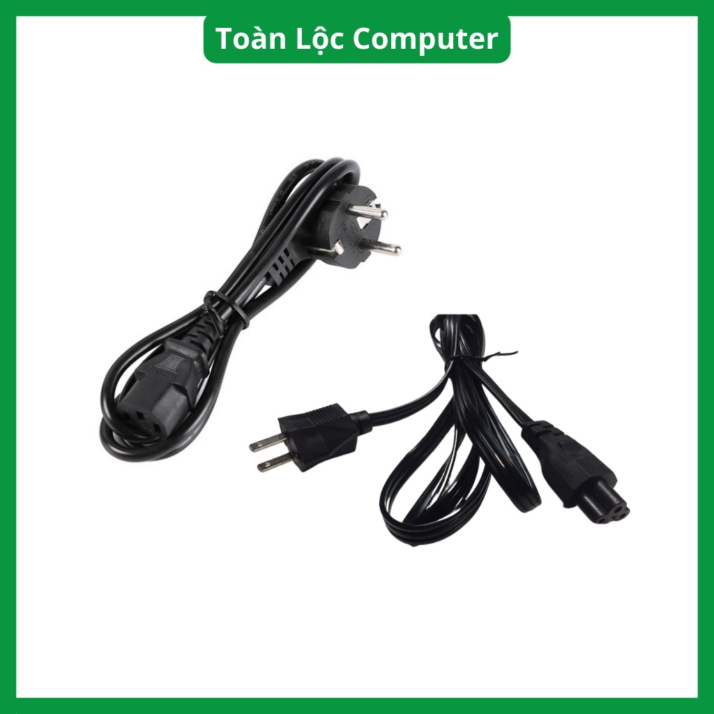 Dây nguồn máy tính màn hình pc laptop dài 1m5 hàng tốt giá siêu rẻ