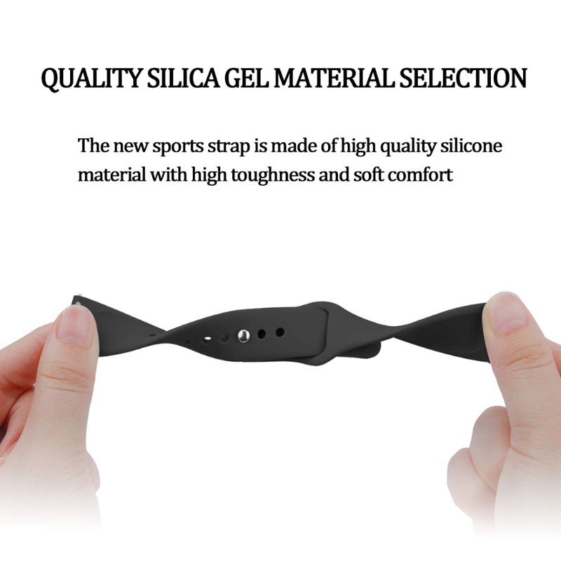 Dây đeo silicone cho đồng hồ Haylou Solar LS05