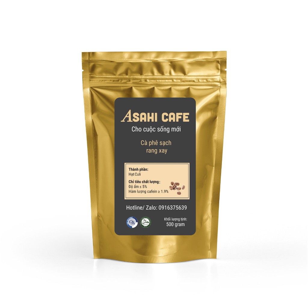 CÀ PHÊ RANG MỘC - 100% NGUYÊN CHẤT ASAHI - ROBUSTA  - CULI - ARABIA - 500g | BigBuy360 - bigbuy360.vn