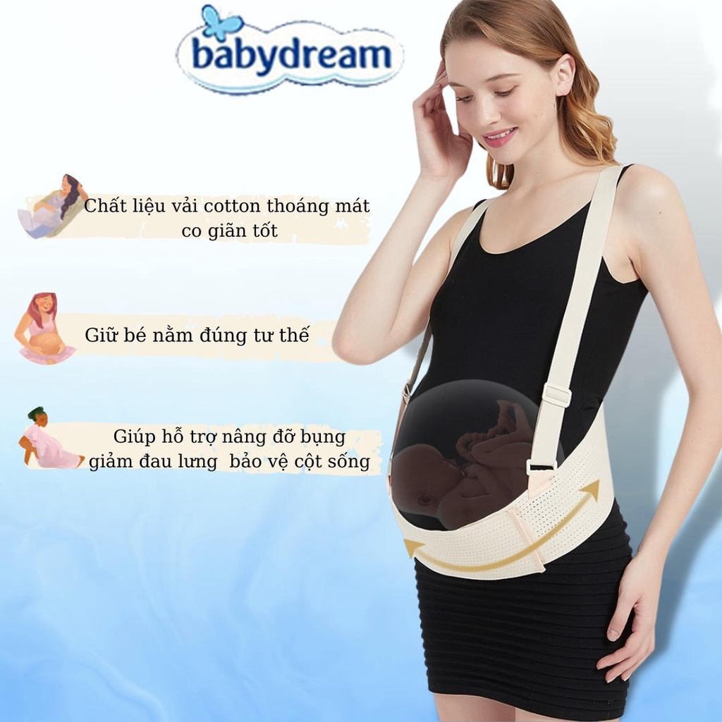 Đai Nâng Đỡ Bảo Vệ Bụng Bầu Chống Đau Lưng - BabyDreams