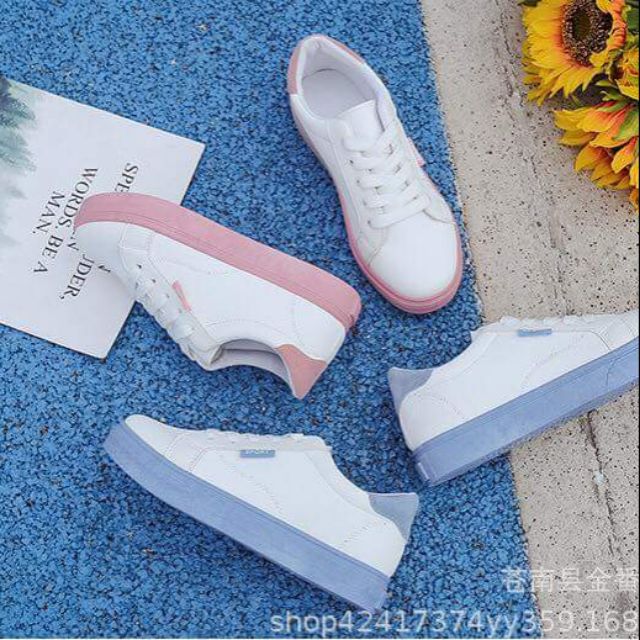 Combo giày sport trắng