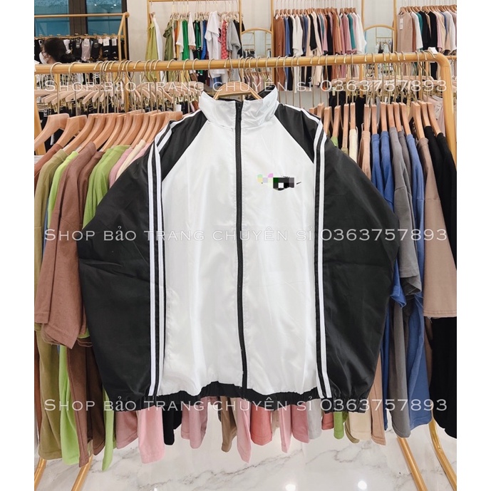 Áo Khoác Dù Form Rộng 2 Lớp Unisex Nam Nữ Kiểu Dáng Bomber Hot Trend - Áo Gió Tổng Hợp Nhiều Mẫu Freesize