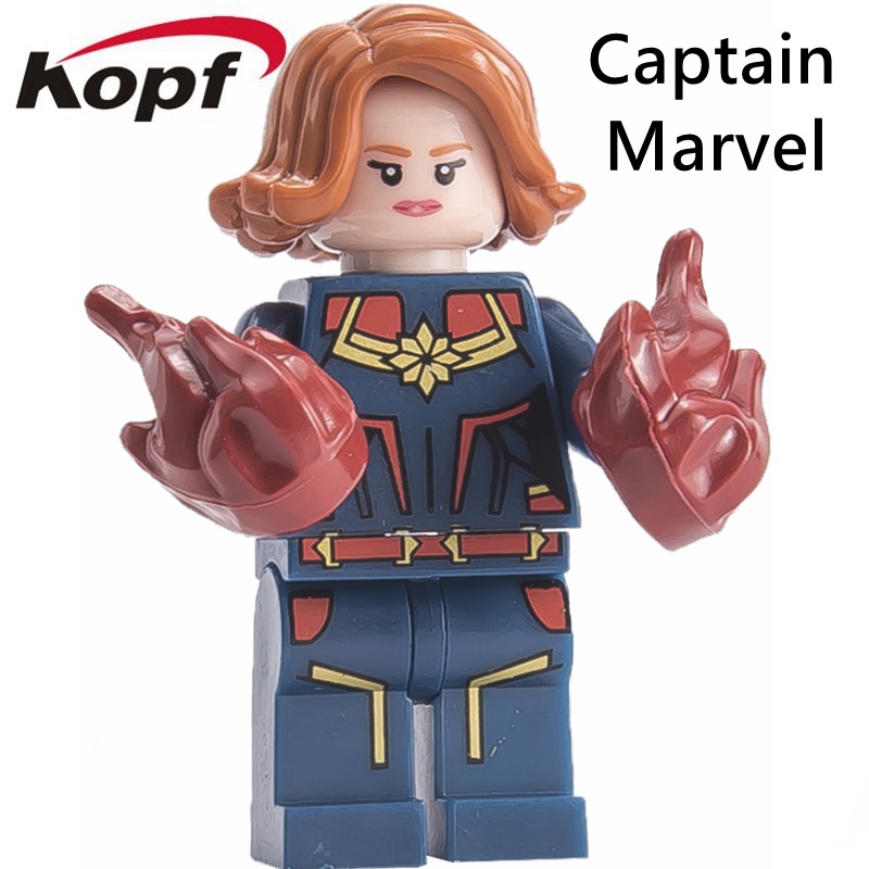 Đồ Chơi Xếp Hình Nhân Vật Bác Sĩ Strange Hawkeye Trong Phim Captain Marvel Thor Valkyrie