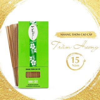 Nhang Trầm Hương Loại Cao Cấp - 500g - 20cm - 900 cây - Nhang Thiền