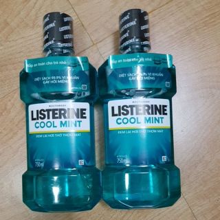 Listerine cool mint 750ml