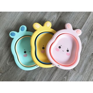 Chậu rửa mặt gấp gon Thỏ con