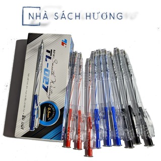 Bút bi Thiên Long 027, nét mực ngòi nhỏ 0.5mm