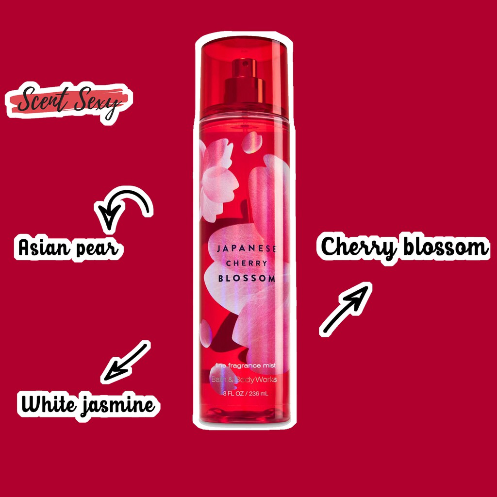 Xịt thơm Bath and Body Works Japanese Cherry Blossom