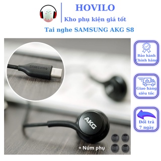 Tai nghe có dây Samsung Type-C S20 S21 S22 Tai nghe nhét tai AKG chính hãng có micro tăng giảm âm lượng chơi game chuẩn