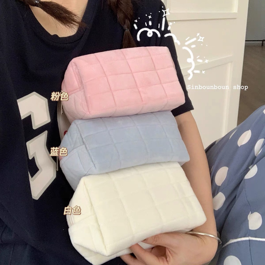Túi Đựng Bút Cỡ Lớn Phong Cách Nhật Bản Đơn Giản Cho Nữ Sinh