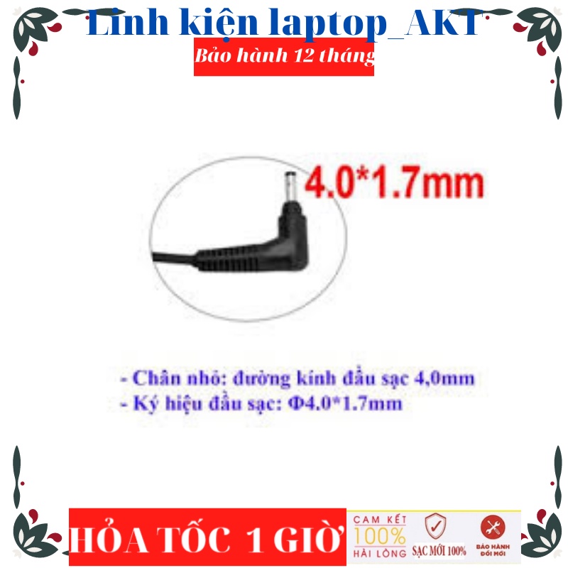 Sạc Laptop Lenovo 20V-2.25A-45W-Zin vuông chân nhỏ(4.0*1.7)Ideapad 110 110-15ISK 100 100-14IBY 320 320-14IKBYoga 520 310