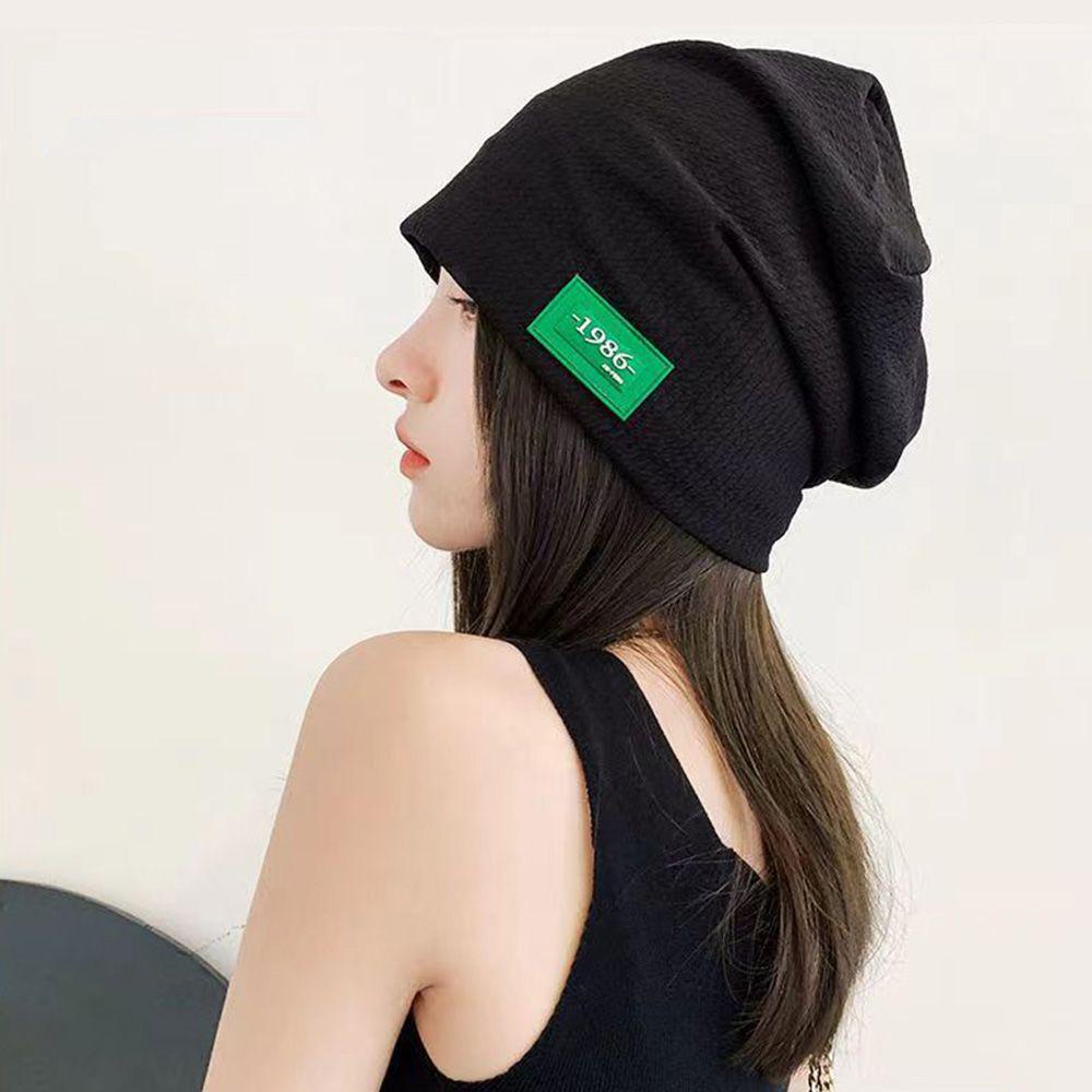 Mũ Beanie Dệt Kim Màu Trơn Dễ Thương 3 Màu Lựa Chọn