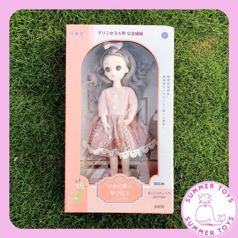 Búp bê barbie công chúa xinh xắn di chuyển khớp tay chân,30cm