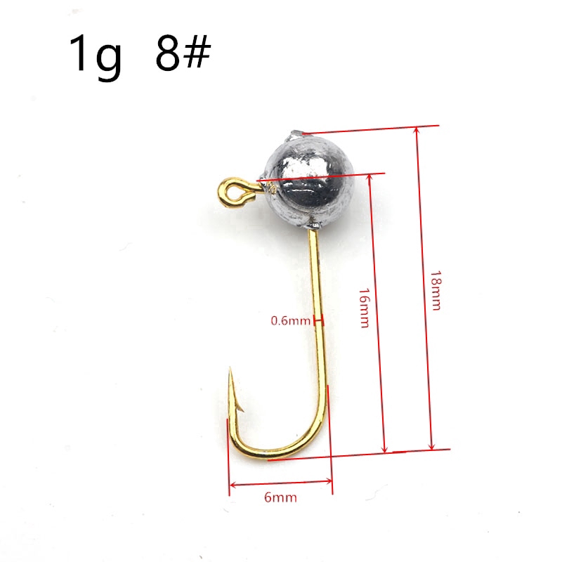 Set 10 Mồi Giả Câu Cá Hiệu Quả 1g