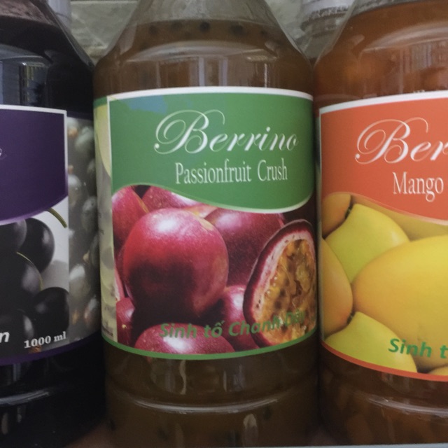 Sinh tố Berrino Chanh dây 1L
