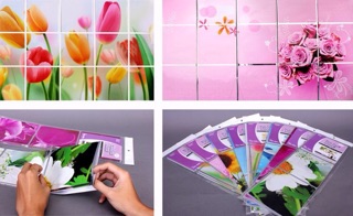 Giấy dán bếp to (giao màu ngẫu nhiên)