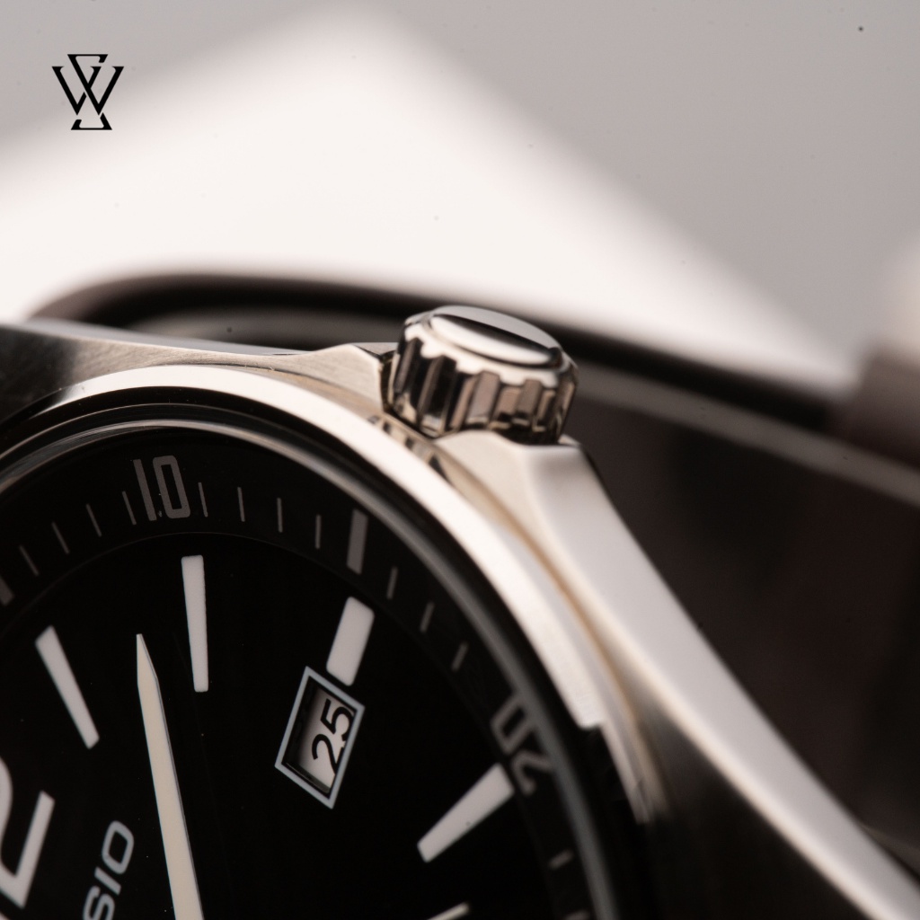 Đồng Hồ Quartz Nam Casio WATCHSTORE MTP-E170L-1B Thiết Kế Kính Khoáng 42mm, Dây Đeo Da Và Vỏ Thép Không Gỉ