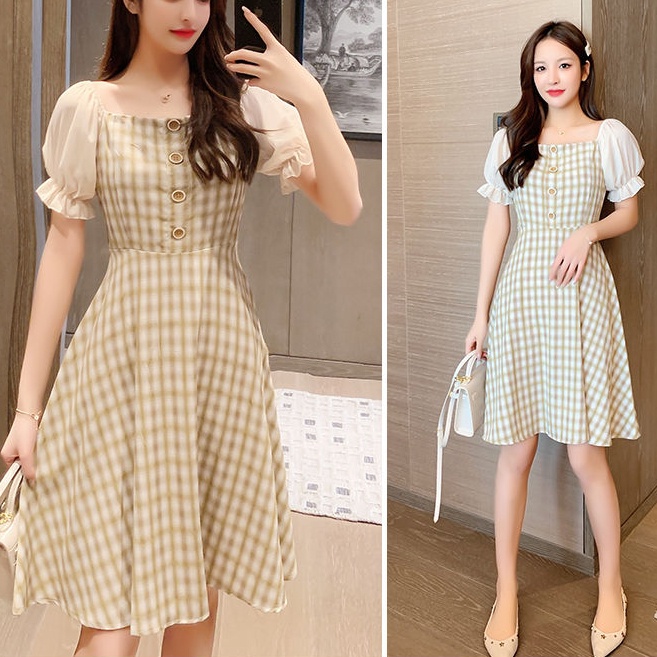 Đầm Thiết Kế Mới Thời Trang Mùa Hè Theo Phong Cách Hàn Quốc Cho Nữ