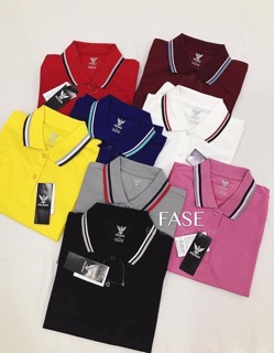 Áo poligan Thái Lan kẻ - áo phông polo nam nữ unisex