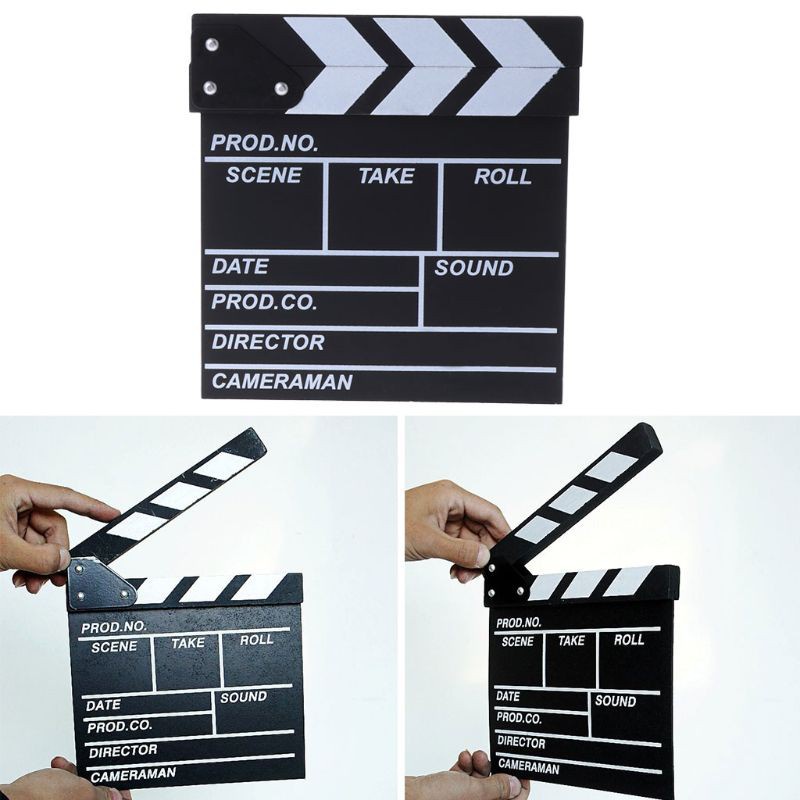 Bảng Clapper Board Đạo Cụ Chụp Ảnh