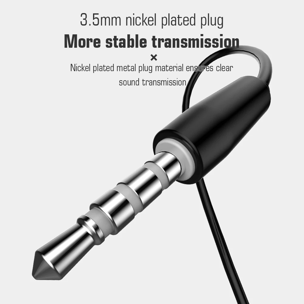 Tai nghe nhét tai TZUZL L12 giắc 3.5mm tích hợp micro độc đáo thích hợp cho điện thoại