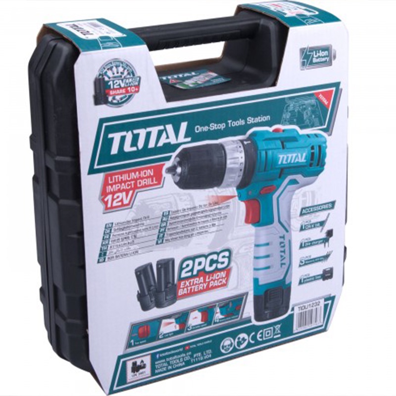 Máy khoan búa dùng pin Lithium S12 Total TIDLI1232