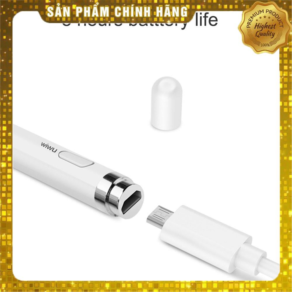 Bút cảm ứng stylus thông minh hiệu WIWU Pencil Magic Gen 2 dùng cho mọi màn hình cảm ứng - Hàng chính hãng