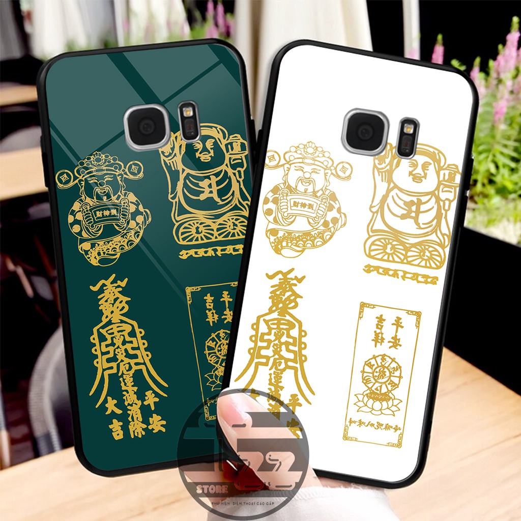 Ốp lưng KÍNH Samsung S7 / S7 EGDE in hình 3D LINH PHÙ- TÀI LỘC- MANG LẠI MAY MẮN CHO CHỦ NHÂN