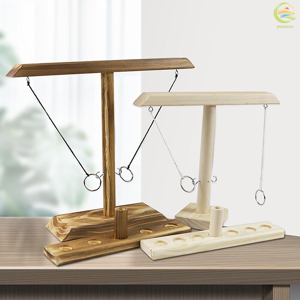 Bộ Trò Chơi Vòng Gỗ Cầm Tay Cho Người Lớn Và Trẻ Em | BigBuy360 - bigbuy360.vn