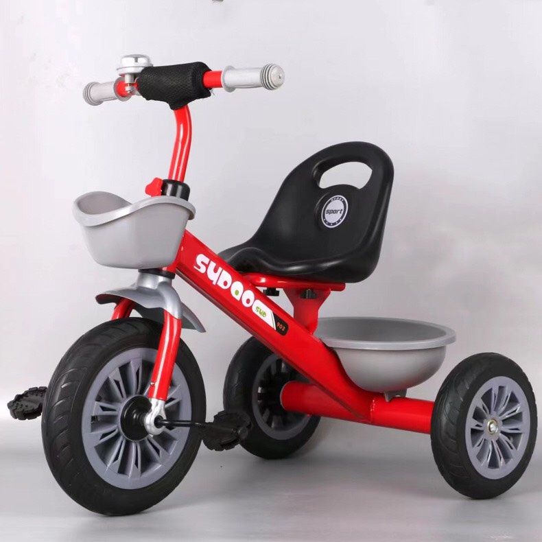 Xe đạp 3 bánh có giỏ đồ SYD 903 mẫu mới nhất 2022