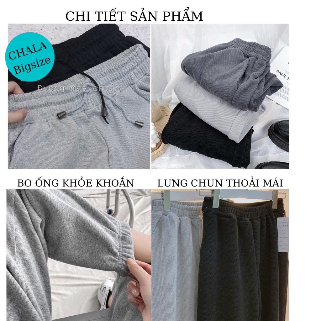 Quần Jogger Ống Rộng Nam nữ Bigsize Hàng Cao Cấp,quần Ống Rộng Bo Ống Thể Thao Phong Cách Uzang