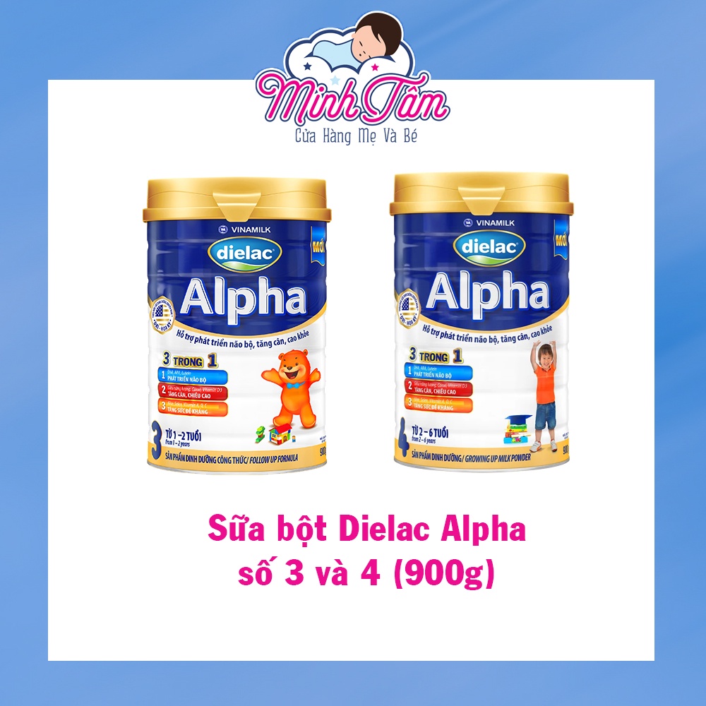 Sữa bột Dielac Alpha 3 và 4