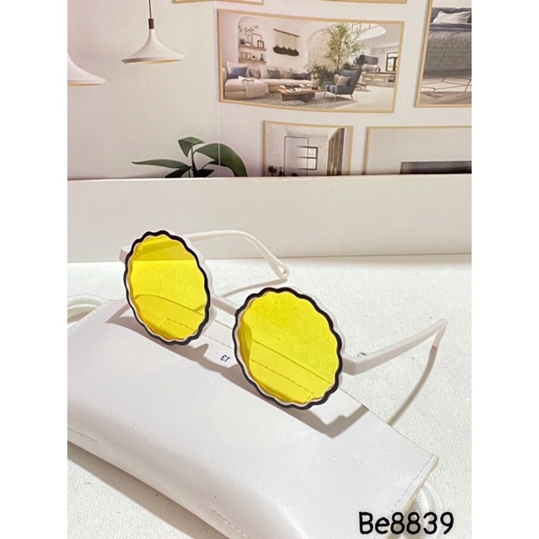 Kính mát mat em bé chống UV400, thiết kế mắt tròn dễ đeo, màu sắc thời trang