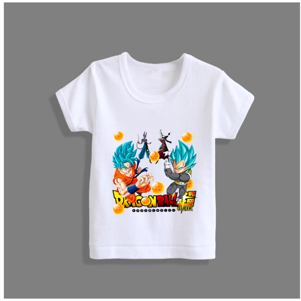 áo thun bé trai songoku dragonball 7 viên ngọc rồng bé trai nhân vật anime dễ thương GK156 cotton co giãn thoải mái